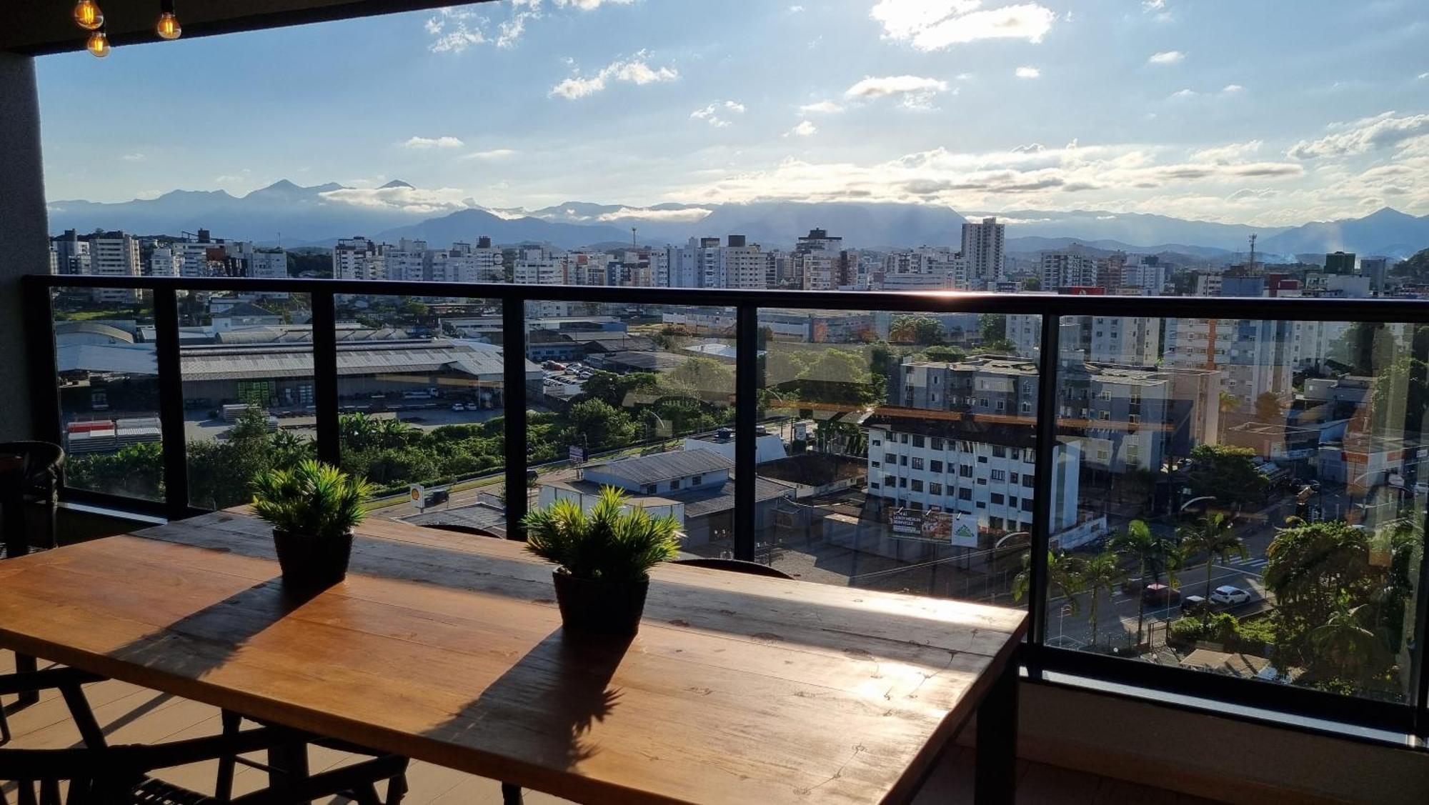 Apartamento Joinville Saguacu - Piscina Incrivel Exterior foto